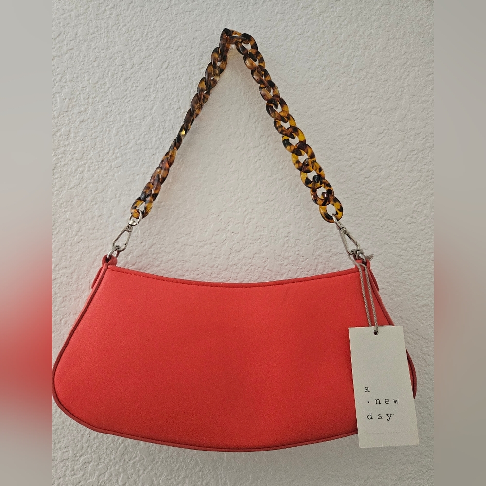 A New Day Vibrant Red Shoulder Bag